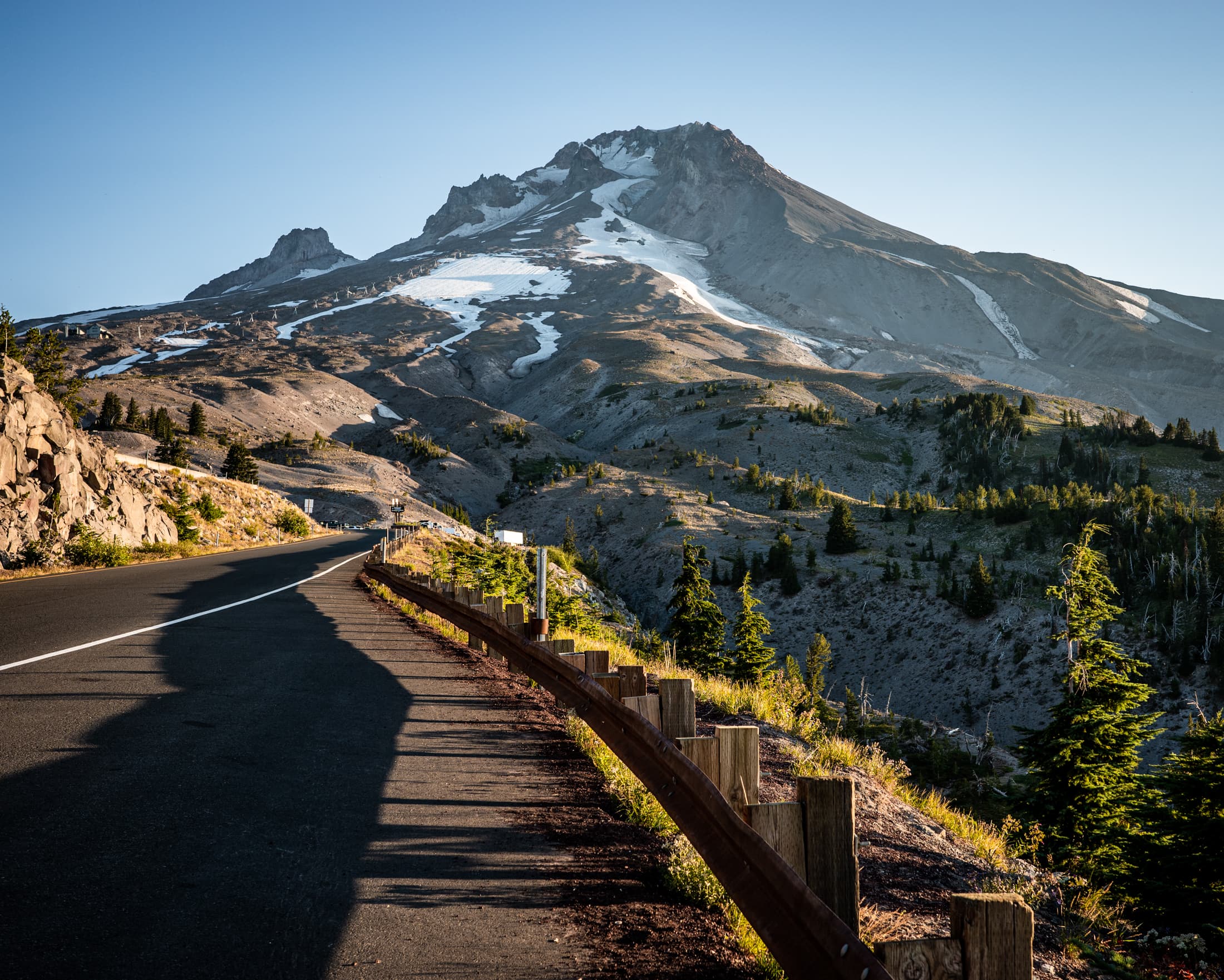 Mountain Road Curve